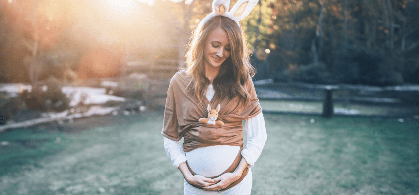 mom with baby bump in halloween costume